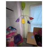 5 colored light pole lamp