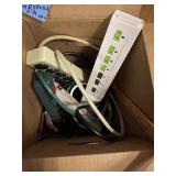 Box of surge suppressors & more