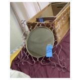 Metal painted mirror