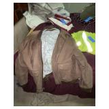 Mens faux suede coat & more