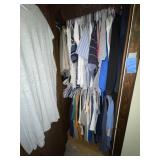 Contents of closet - large man sizes