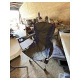 Folding camp stool & lights