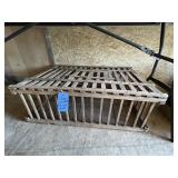Vintage chicken crate