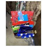 2 boxes bags & wrapping paper