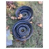 2 rims & 2 basket balls