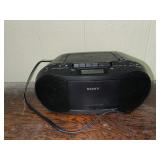 Sony boom box & light