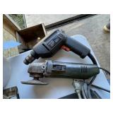 Craftsman 4" grinder & 3/8" drill