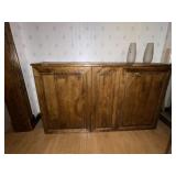 Top hinged cabinet