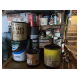 Plastic shelf & contents