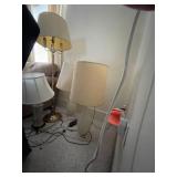 3 lamps & pole lamp