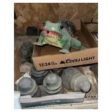 Frog, turtle insulator & motor oil