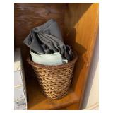 Contents of 3rd shelf, sewing supplies & more