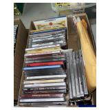 3 containers CDs & more DVDs