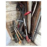 Weed trimmer, loppers & more