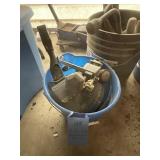 3 buckets assorted tools