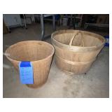Bushel basket & baskets