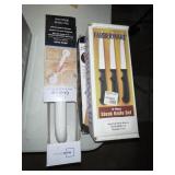 Grab bar - 2 sets, knife