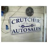 Crutcher Auto Sales sign