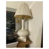 Lamp, notebooks, sliders, stapler & more