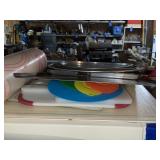 Stack of baking sheets & more