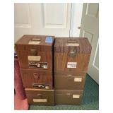 6 file boxes