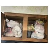 Contents of cabinet above stove