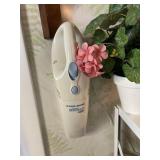 All contents of shelving, dust buster, fire ext.