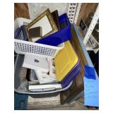 Tote of frames & more