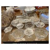 2 boxes Fostoria glassware