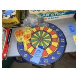 Dart board & darts