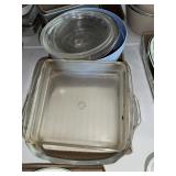 Metal and glass bowls & dishes