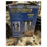 Stainless steel turkey fryer pan