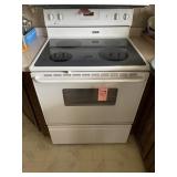 Maytag glass top range