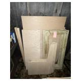 Stack of wood pieces