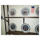 1st & 2nd row of plates w/boxes