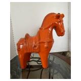 Oriental orange horse