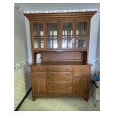 Large china cabinet, 7 drawers, 6 doors