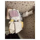 2 boxes bathroom supplies