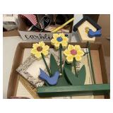 All contents of table top