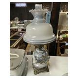 Vintage Xmas lites, light cover & lamp