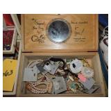 JEWELRY BOX & JEWELRY