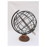 Table Top Decorative Spinning Metal Globe
