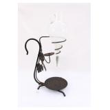 Vtg Metal Wine Aerator and Dispenser Wrought Iron