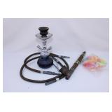 Hookah with  Tips, Ceramic Style Peace Pipe