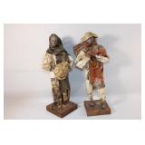 Pair Made in Mexico - Paper Mache Figurines