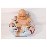 Vintage Chinese Fertility Buddha Statue