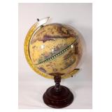 Vintage Old World Zona Torrida Spinning Globe
