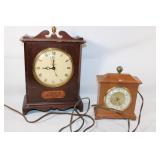 Pair of Electric Clocks - SethThomas, Telechron