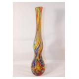 Colorful Confetti Stretch Twisted Vase