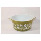 Pyrex 473 Spring Blossom Crazy Daisy Casserole
